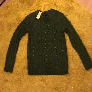 American Eagle sweater with studs